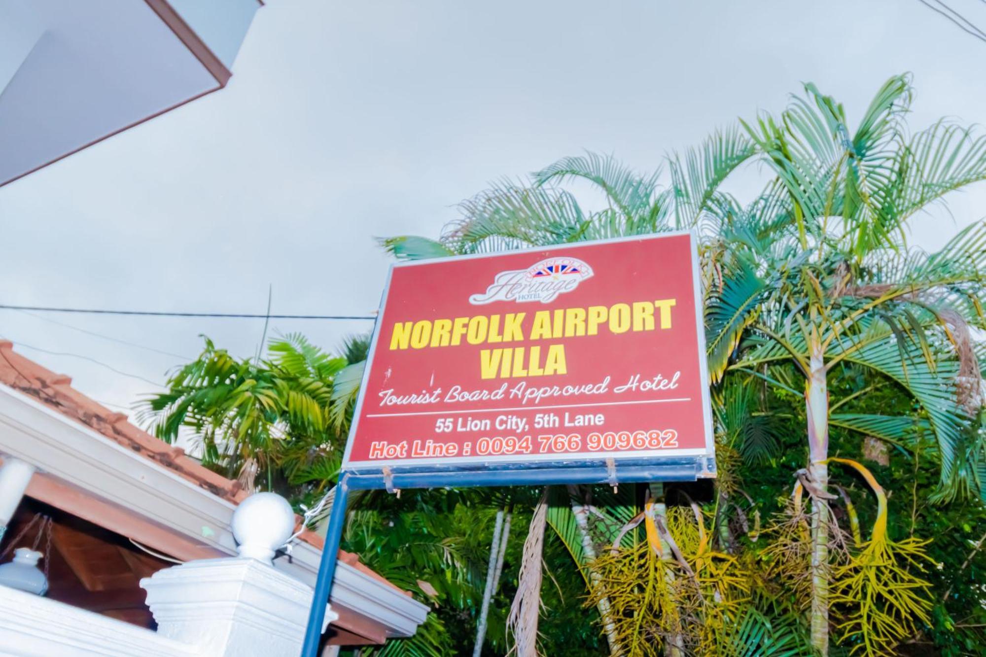 The Norfolk Heritage Airport Villa Katunayaka Buitenkant foto